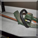 T04. Black and Decker 18” hedge trimmer. - $34